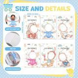 6 Set Funny Blindfolds Baby Shower Games Feed Me Baby Shower Games Set Include Eye Mask Bib Spoon Diaper Cap Foam Board Gender Reveal Activities Play For Guests Gender Reveal Party Favor Gifts
