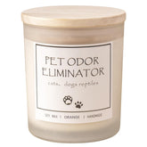 Pet Odor Eliminator Scented Candle - Deodorizing Candle For Pets, Pet Odor Freshener Candle, Dog Smell Eliminator For Home, Natural Soy Wax & Natural Essential Oils