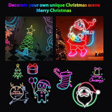 Rainbow Neon Sign USB LED Wall Light Hanging or Standing Acrylic Decor for Bedroom Bar Shop