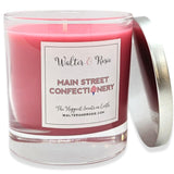 - Main Street Confectionery Candle 11 Oz - Burns Up To 40 Hrs - Highly Fragrant - Long Lasting - Reusable Glass Jar - Handmade Candle - Theme Park Inspired