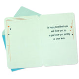 Hallmark First Mother's Day Card for New Mom (Sweetness and Love) for Wife, Daughter, Daughter in Law, Friend