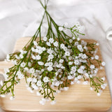 36 Pcs Babys Breath Artificial Flowers, Baby Breath Flowers Artificial Bulk Long Stem Fake Babies Breath Faux Gypsophila White Flowers Artificial For Decoration (No Eucalyptus Stems)