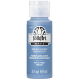 FolkArt Acrylic Craft Paint, Blue Hyacinth 2 fl oz Premium Matte Finish Paint, Perfect For Easy To Apply DIY Arts And Crafts, 51019