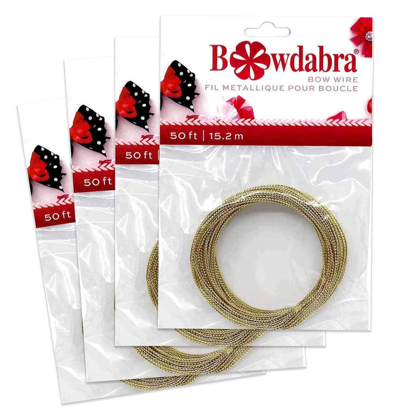 Bowdabra, 200 Ft, Bow Wire, Gold