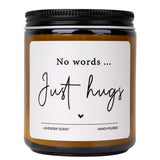 Modern Lavender Soy Wax Candle, Jar-Candle, Bereavement Gift Idea