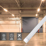 4 Pack 4FT LED T8 Light Tubes 18W 2000LM Warm White 3000K 3500K Dual End Ballast Bypass
