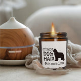 Newfoundland Dog Scented Soy Wax Jar Candle, Newfie Glitter Scent For Women, Moms, Friends