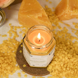Jar Beeswax Candles-100% Natural Pure Beeswax Candles,5Oz Unscented Beeswa Candle,Up To 30 Hours Burn Time, Bees Wax Candles For Decor,Party,Christmas 1 Pack