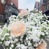 24Pcs Artificial Gypsophila Flowers Fake Flowers Real Touch Fake Flowers For Wedding Party Diy Home Garden Decoration