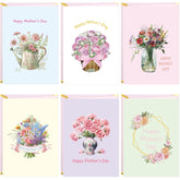 Happy Mother’S Day Cards With Envelopes And Stickers Floral Mothers Day For Mother Mom 24 Pack Gifts Message Inside 5 X 7 Inch