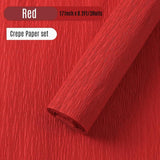 Red Crepe Paper Rolls, 17 Inch X 98 Inch, 3 Rolls - Heavy Duty, For Flowers, Mother'S Day, Valentine'S Day, Birthdays, Weddings, Diy