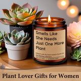 Candle, Plant Lover Gifts For Women Lady Mom, Unique Gardening Gifts For Gardeners, Plants Lovers Themed Stuff, Cool Funny Valentines Day, Mothers, Birthday Planting Idea For Woman Friend Her