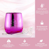 Keep Wine'Ing Diamond Candle