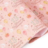 13Th Birthday Wrapping Paper Girls- 6 Sheets 27.5”X 19.7”Happy Birthday Gift Wrap Papers Sparkling Number 13 And Balloons Design Gift Packing For Girls Party Gifts Decoration