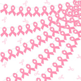 5 Pcs Breast Cancer Awareness Pink Ribbon Banner