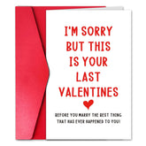 Valentines Day Card For Future Husband, Funny Valentine’S Day Card For Fiance, Happy Valentines Day Card For Men