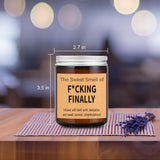 Funny Graduation Gifts For Her Him - College, High School, Nursing, Masters, Phd, Doctorate Graduation Gifts For Women, Men - Nurse Police Academy Grad Candle