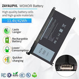 WDX0R Laptop Battery Replacement for Dell Inspiron 13 15 5000 7000 Series 42Wh