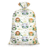 Extra Large Baby Shower Plastic Gift Bags 70"X 40" Jumbo Safari Jungle Animals Present Bag Xxl Big Gift Wrapping Bags Oversized Reusable Baby Gender Reveal Birthday Party Favors Goody Bags