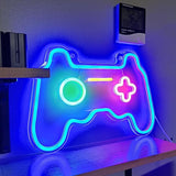 Gamepad Neon Sign LED Dimmable Wall Light for Gaming Room Bedroom Decor Kids Gamer Gift
