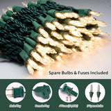 100 Mini Led Count Warm White - String Lights - 21.6Ft Led Christmaslights, Mini Led Lights For Home Holiday Party Weddi