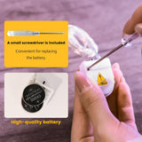 30 Pack Fairy Lights Battery Operated Warm White,7Ft 20Led Mini String Light, Waterproof Twinkle Light Silver Copper Wir