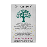 Dad Valentine'S Day Card, Gifts For Dad Birthday Easter Father'S Day Wedding Card From Daughter Son