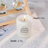 Funny Gift For Dog Owner Golden Retriever Lovers - Mother’S Day Gifts For Dog Mom Or Dad Owner Birthday, New Pet Parent Candle Gift