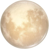 15 Inch 3D Moon LED Ceiling Light 5CCT Adjustable Flush Mount Fixture