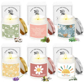 6 Pcs Np Week Candles, Nurse Practitioner Gifts Bulk For Women, Men, Np Graduation Gifts 3.5 Oz Scented Soy Wax Candles Birthday, Appreciation Candle For Nurse Practitioner Graduate