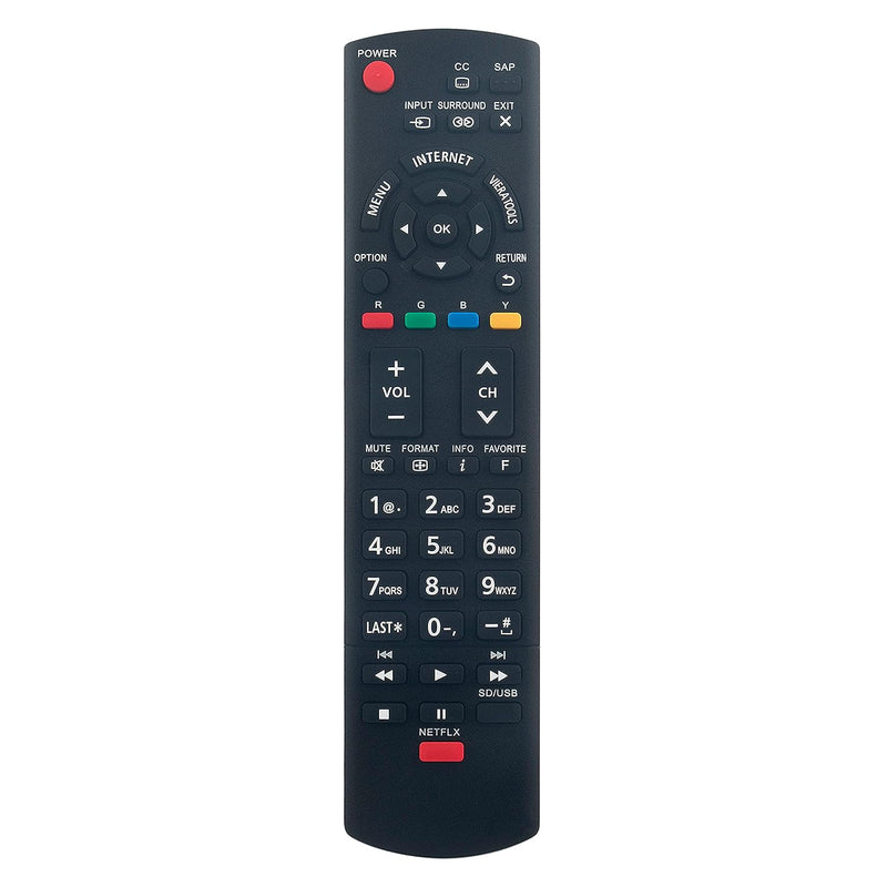 N2Qayb000779 Replace Remote Control Fit For Panasonic Lcd Hdtv Tc-L60E55 Tc-60