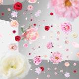 6 Pcs 45 Ft Flower Garlands Artificial Rose Flower Garland Backdrop Artificial Hanging Vine Wildflower Floral Decor For Spring Party Wedding Shower Valentine'S Day Home Wall Arch Garden