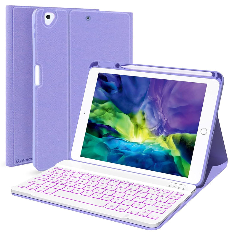 Ipad 8Th Generation Case With Keyboard (10.2", 2020) - Ipad Case 9Th/7Th Gener