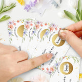 Baby Shower Game For Adults - Floral Scratch Off Activity Cards, 50-Pack “A Little Wildflower Is On The Way” - Premium Gender Reveal & Party Game For Guests -W1