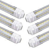 6 Pack 4FT T8 LED Tube Lights 36W 3600LM 5000K R17D Base Ballast Bypass Sign Shop Lights
