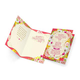 Daughter Valentine'S Card, Made In America, Eco-Friendly, Thick Card Stock With Premium Envelope 5In X 7.75In, Packaged In Protective Mailer