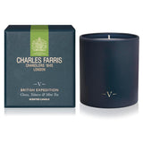 Luxury Scented Candle – 1 Wick, Hand-Poured, Long Lasting, Clean Burning, 210G / 7.5Oz, Burns For Up To 50 Hours, Made In England – Cloves, Tobacco & Mint Tea – British Expedition