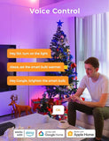 Smart LED Light Bulb HomeKit Compatible RGB Color Changing A19 4 Pack