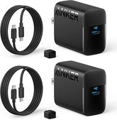 2 Pack 45W USB C Fast Charger Block with 5FT USB C Cable for iPhone 17 16 iPad Samsung Galaxy S24