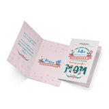 Mother'S Day Card For Daughter, Made In America, Eco-Friendly, Thick Card Stock With Premium Envelope 5In X 7.75In, Packaged In Protective Mailer