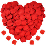 1200 Pcs Artificial Silk Rose Petals Decoration For Romantic Night, Wedding, Event, Party, Valentines,Rose Petals For Bedroom,Fake Roses Petal Faux Flowers, Artificial Roses Petals For Marry Me