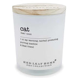 | Cat Dictionary, Jar Candle | Pet Collection, Large | Gift Idea | 15.5Oz