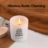 Booktrovert Definition Book Lover Gifts Scented Candle For Home Office Book Readers Gifts For Women Men Jar Candles Sage Floral Lavender Scent 9.5 Oz