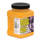 Chroma Acrylic Mural Paint for Interior and Exterior Murals - Lightfast, Mixable, Hard-Wearing Vibrant Pigment, 16 oz Nacho (2504)