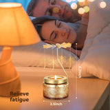 Dragonfly Gifts For Women, Funny Birthday Gifts For Sister With Gift Box, Funny Candel Presents For Her, Rotating Scented Candles For Mom, Valentines Day Gift Ideas For Her Wife Girlfriends