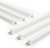 6 Pack 4FT LED Shop Lights 36W 5000LM 6000K Linkable Plug and Play Commercial Bay Lighting