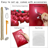 Christmas Decorations Inflatable Balls Outdoor, Large Modern 24 Inches Christmas Ornaments Indoor, Reusable Blow Up Yard