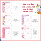 100 Pcs Mothers Day Greeting Cards, Mother'S Day Cards Bulk With Pink Envelopes And Stickers Blank Inside For Mother'S Day Mom Birthday Gift Supplies For Florist Church Mom Flower