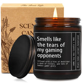 Funny Gaming Gamer Candle Gifts For Men, Candle Smells Like The Tears Of My Gaming Opponents, Unique Birthday Christmas Gamer Candles Gift For Boyfriend/Brother/Husband/Dad/Teen Boys/Game Lover-100