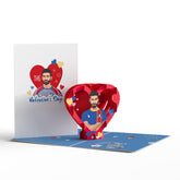 Ted Lasso Don'T You Dare Settle For Fine Pop-Up Card – Valentine’S Day Card – Handcrafted 3D Pop-Up Greeting Card - 5” X 7”